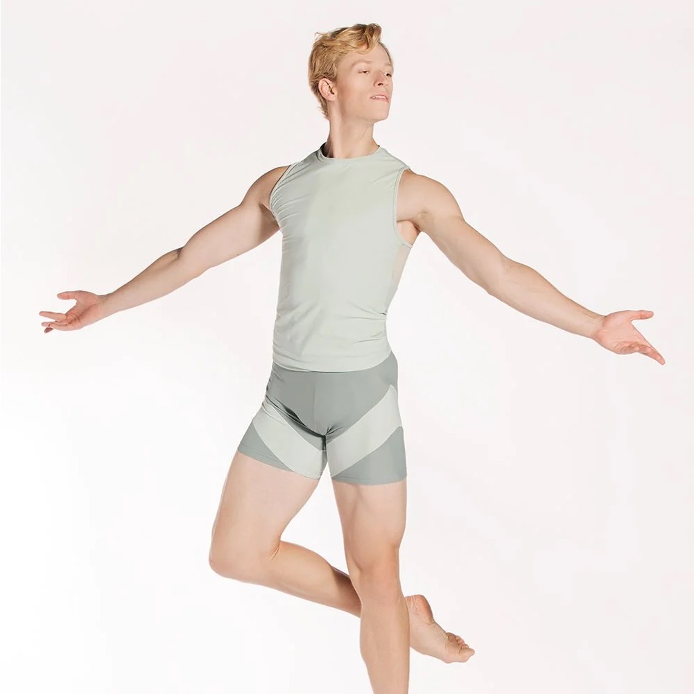 Eleve Men’s Dance Shirt Max Shirt Sea Glass Size Xs